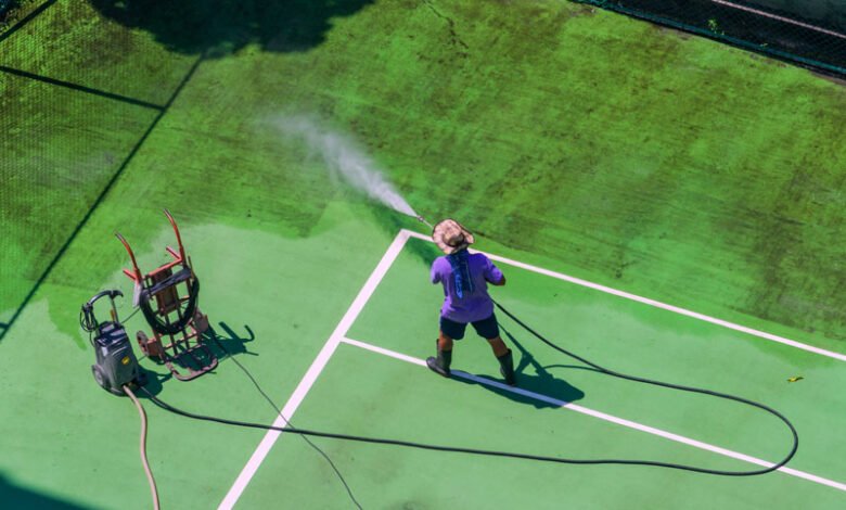 Tennis Court Cleaning in Brisbane: Protect Your Court and Play with Confidence
